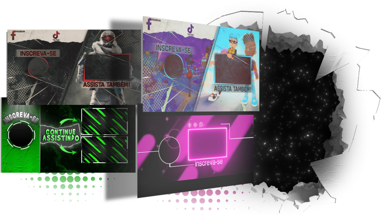 telas final de video